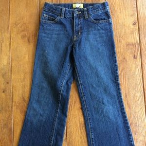 Old Navy boys boot cut jeans 12 slim